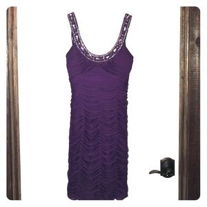 Cache’ Purple Dress
